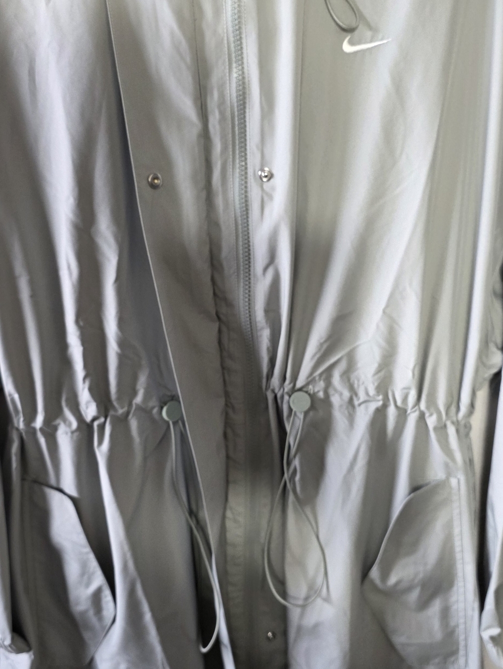 Nike Essential Womens Trench Coat Size Medium NWT - Picture 5 of 13